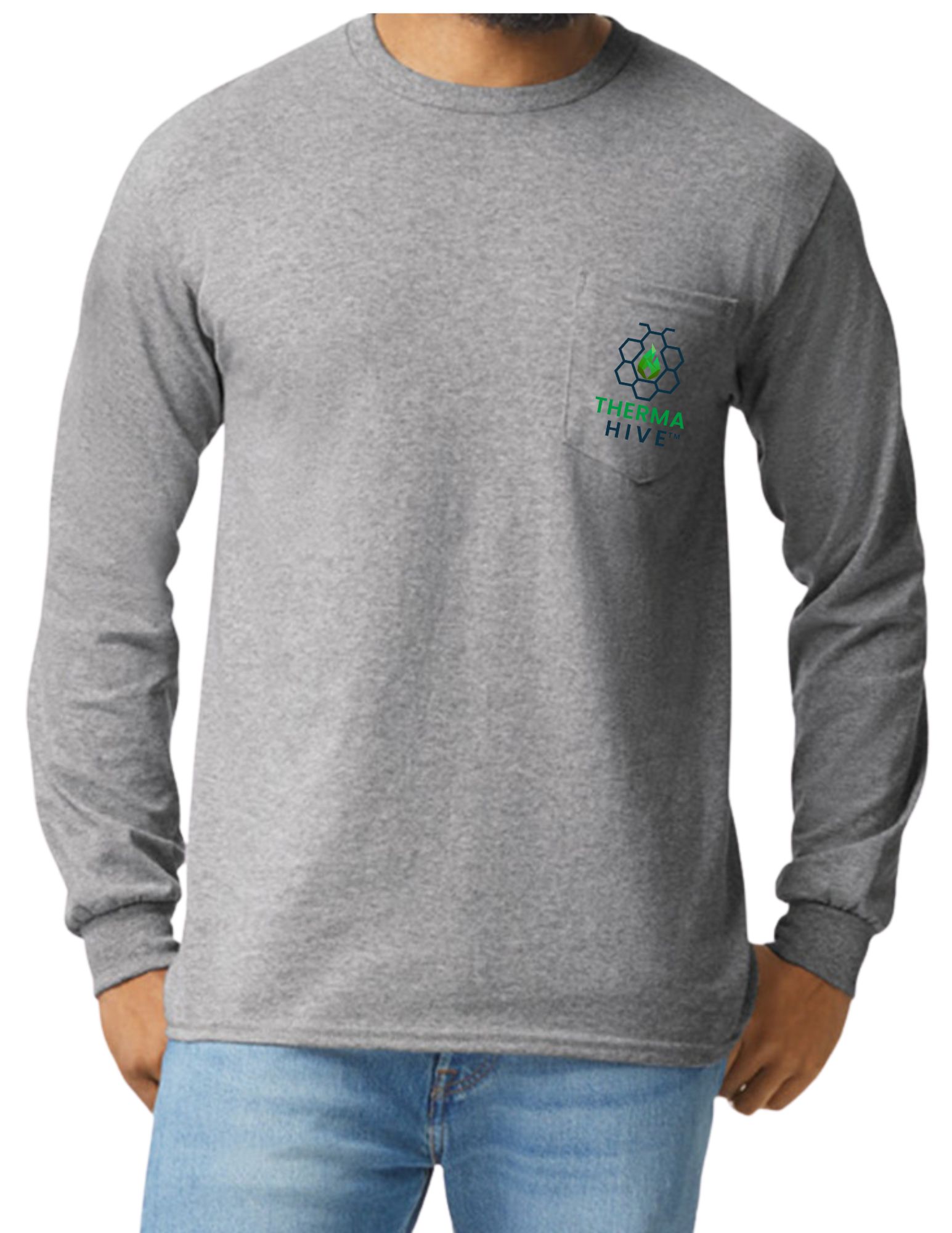 ThermaHive™ Long-Sleeve Pocket Tee - Image 5
